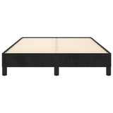 Bed Frame without Mattress Black 120x190 cm Small Double Velvet 379504