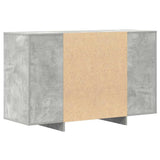 Sideboard Concrete Grey 120 x 41 x 75 cm Engineered Wood 3333909