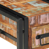 Bedside Cabinet Multicolour 30 x 30 x 40 cm Solid Reclaim Wood 4016708