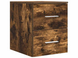 Bathroom Cabinet Set 3 pcs Smoked Oak 49.5 x 35 x 63 cm 3405799