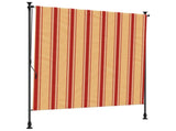 Outdoor Roller Blind Multicolour 200 x 270 cm 42037144
