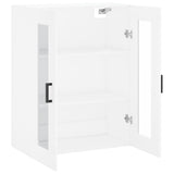 Wall Mounted Cabinet White 69.5x34x90 cm 828476