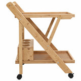Kitchen Trolley with Wheels Light Brown 65 x 40.5 x 76.5 cm 42028291
