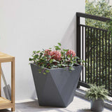 Planter Anthracite 40 x 40 x 40 cm Steel 883826