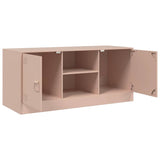 TV Cabinet Pink 99x39x44 cm Steel 841686