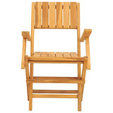 Folding Chairs 2 pcs 55x61x90 cm Solid Wood Teak 362760