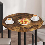 Table Top Smoked oak 70 x 1.5 cm Engineered Wood 880416