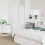 Bathroom Cabinet High Gloss White 40.5 x 40 x 44 cm 888951