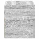 Wall-mounted Bedside Cabinets 2 pcs Grey Sonoma 45x26x28.5 cm 858607