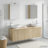 Bathroom Cabinet Set 5 pcs Sonoma Oak Engineered Wood 3406473