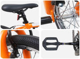 BMX Bike 20 Inches for over 9 Years Old Orange 42009705