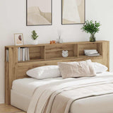 Headboard Cabinet with Shelf Artisan Oak 220 x 18.5 x 102.5 cm 862091