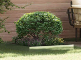 Lawn Edging 6 pcs Silver 60 x 60 x 13 cm Stainless Steel 874739
