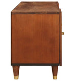 TV Cabinet with Shelf Brown 105 x 33.5 x 46 cm Solid Mango Wood 4018880