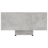 ZNTS Coffee Table Concrete Grey 85x55x31 cm Engineered Wood 803384