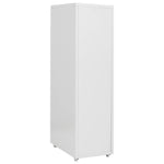 ZNTS Mobile File Cabinet Grey 28x41x109 cm Metal 335921