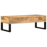 Coffee Table 110x50x38 cm Solid Mango Wood 282760
