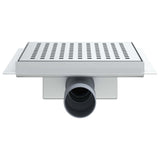 Dot Shower Drain Silver 20 x 20 cm Stainless Steel 304 42015935