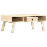 Coffee Table 100x60x40 cm Solid Mango Wood 282868