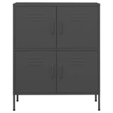 Storage Cabinet Anthracite 80x35x101.5 cm Steel 336141
