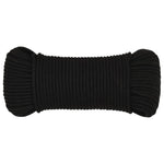 ZNTS Work Rope Black 3 mm 500 m Polyester 152801