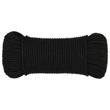 ZNTS Work Rope Black 3 mm 500 m Polyester 152801
