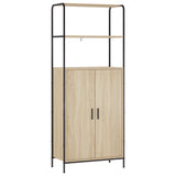 Highboard Sonoma Oak 65 x 33 x 161 cm Engineered Wood 8013873