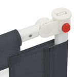 Toddler Safety Bed Rail Dark Grey 190x25 cm Fabric 10232