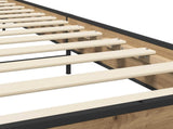Bed Frame Artisian Oak 80 x 200 cm Engineered Wood 8009118