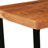 Bar Table Solid Acacia Wood 60x60x107 cm 245435
