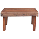 Coffee Table 60x45x23 cm Solid Mahogany Wood 283918