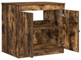 Bathroom Cabinet Smoked Oak 54 x 41 x 70 cm Engineered Wood 890126