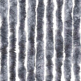 315139 Insect Curtain Silver 90x200 cm Chenille