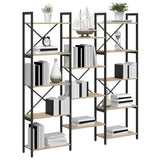 Bookshelf Sonoma Oak 156 x 25 x 167 cm Engineered Wood 868342