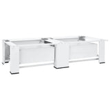 Washing machine pedestals White Steel 51195