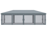 3 x 6m Pop Up Gazebo, Outdoor Canopy Shelter, Marquee Party Wedding Tent with 6 Mesh Walls and Carry T3398P325137
