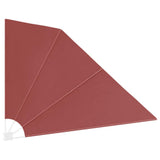 Collapsible Balcony Side Awning Terracotta 160x240 cm 41580