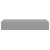 Wall-mounted Drawer Shelves 2 pcs Grey 60x23.5x10cm MDF 330260