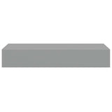 Wall-mounted Drawer Shelves 2 pcs Grey 60x23.5x10cm MDF 330260
