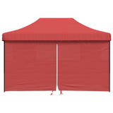 Party Tent Folding Burgundy 292 x 440 x 315 cm Oxford Fabric 42023635