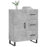 Sideboard Concrete Grey 69.5x34x90 cm Engineered Wood 827944