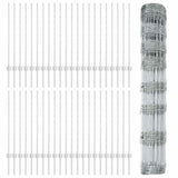 Wild Fence with Posts 100 x 1 m 3337168