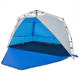 Beach Tent 3-Person Azure Blue Quick Release Waterproof 4005311