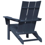Garden Chair 2 pcs Navy 80.5 x 74.5 x 92 cm Polyethylene 3335819