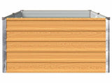 Raised Garden Bed Natural 160 x 80 x 55 cm cold-rolled steel 8006395