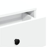 Coffee Table White 60x45x31 cm Engineered Wood 848080