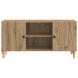 TV Cabinet Artisan Oak 102 x 34.5 x 50 cm Engineered Wood 894244