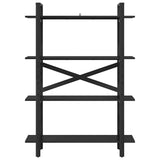 Bookshelf Black Oak 100 x 33.5 x 140 cm Engineered Wood 883940