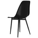 Dining Chairs 2 pcs Black PP 338044