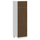 Kitchen Cupboard Lucca Brown Oak Engineered Wood 853874